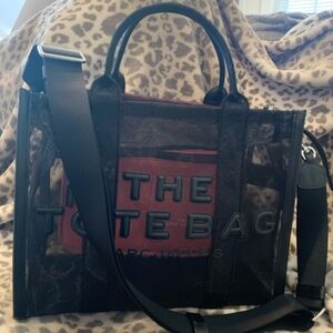 Marc Jacobs Medium Mesh Tote Black